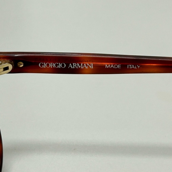 Emporio Armani Brown Tortoise Sunglasses - Picture 8 of 8